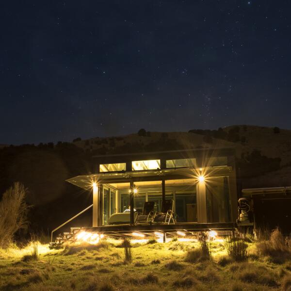Kahutara PurePod starry night skies