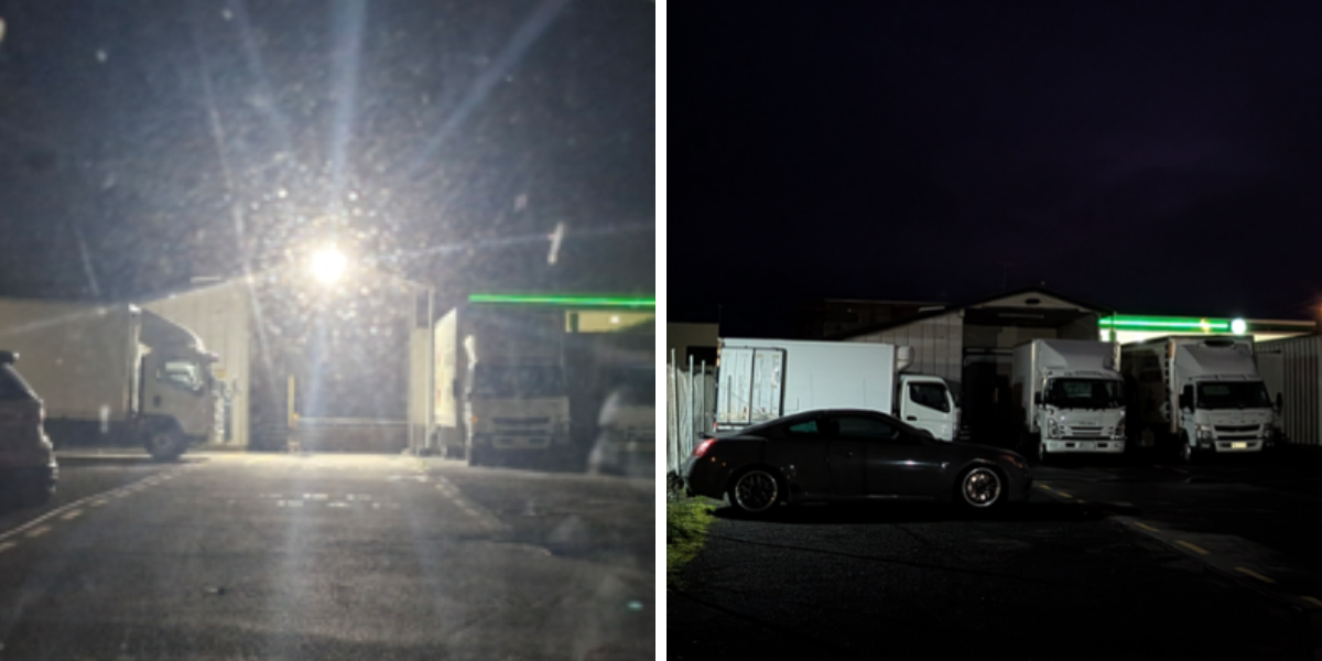 Before After Lighting Photos