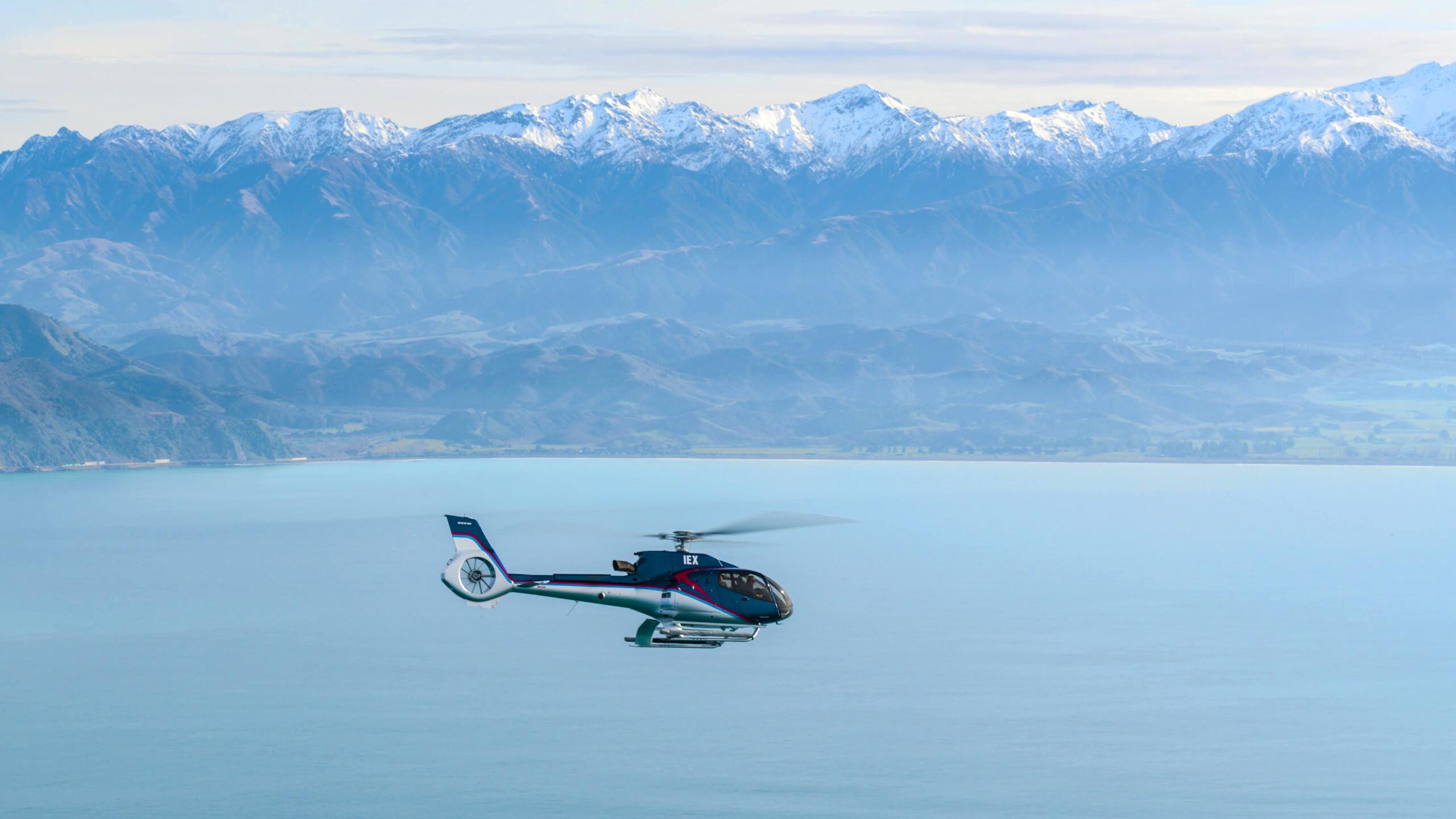 Kaikoura Helicopters Mountains and Sea