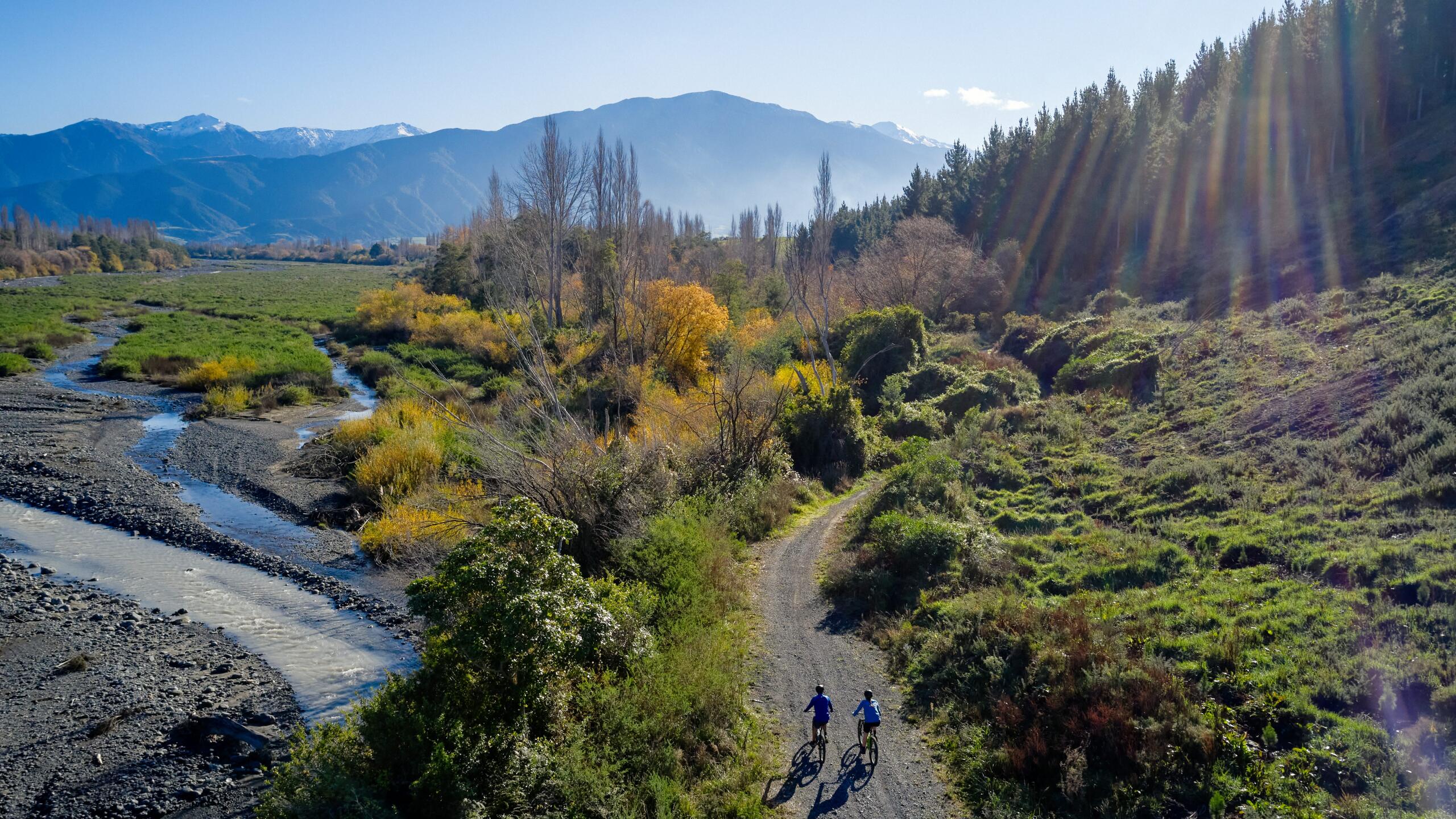 Autumn Cycling in Kaikoura