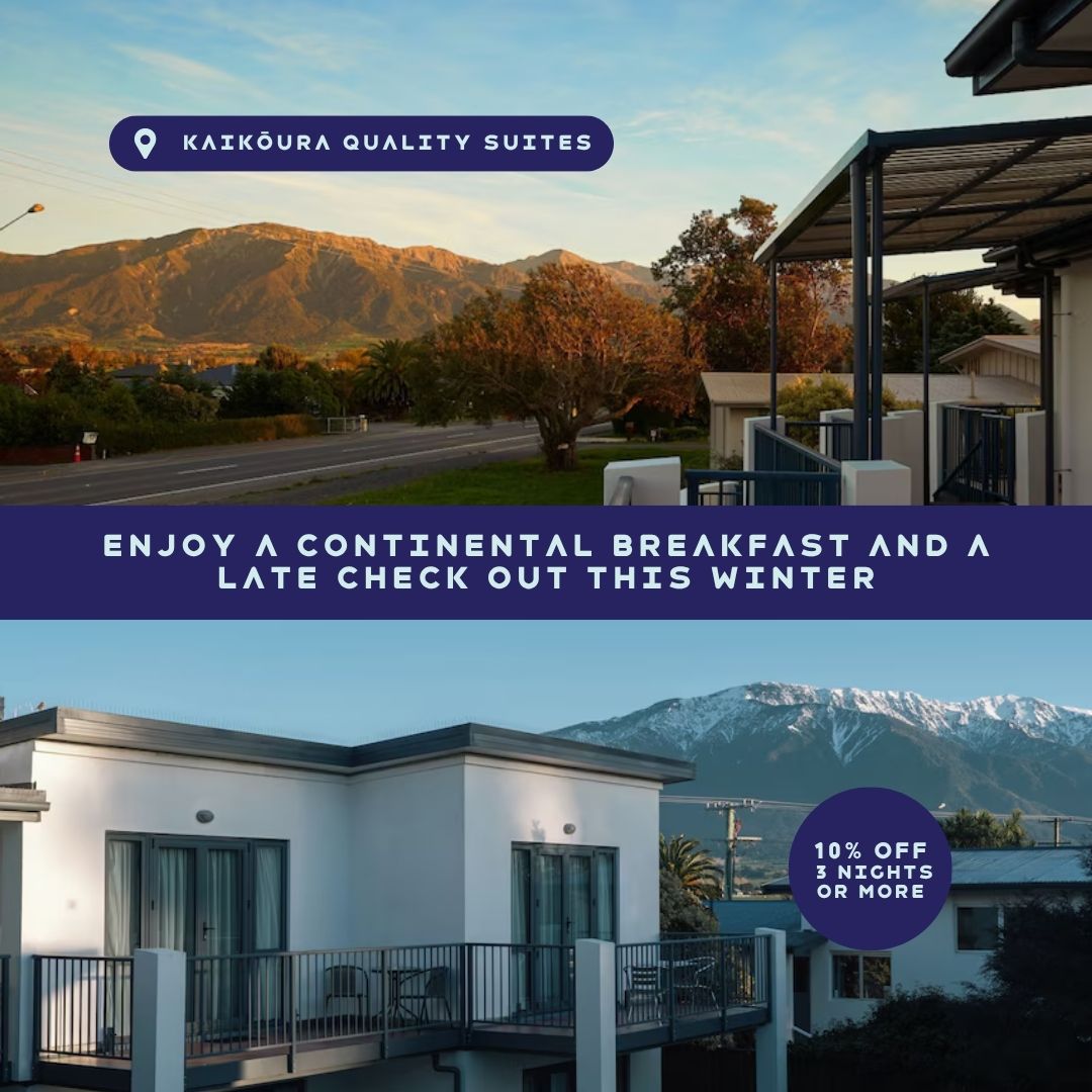 Kaikoura Quality Suites Winter Deal