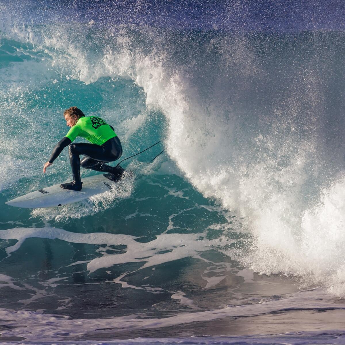 Riding the wave
