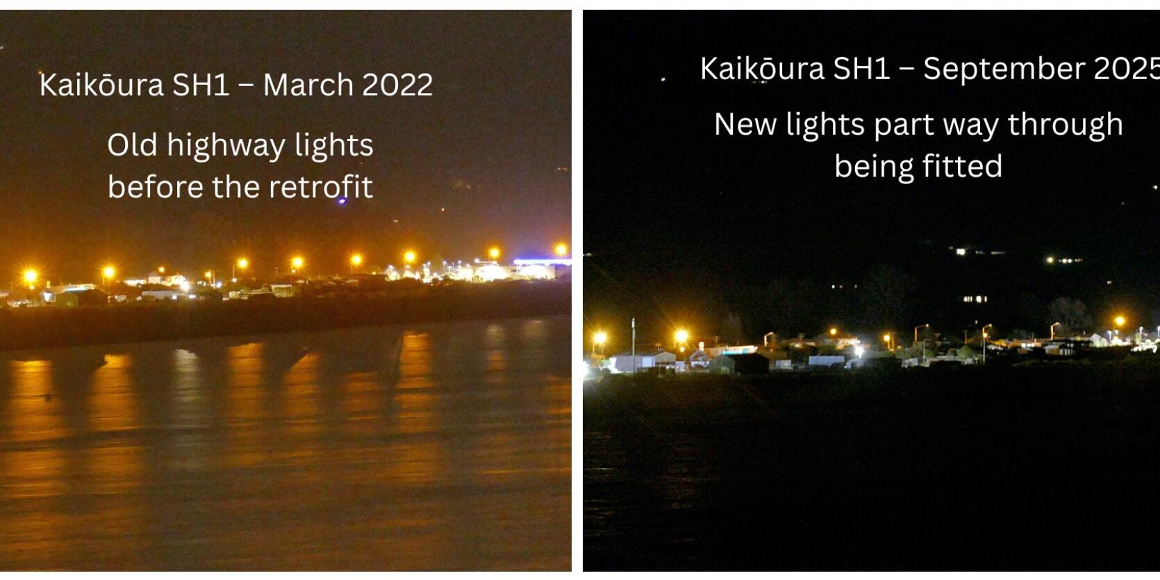 Lighting all Beach Road