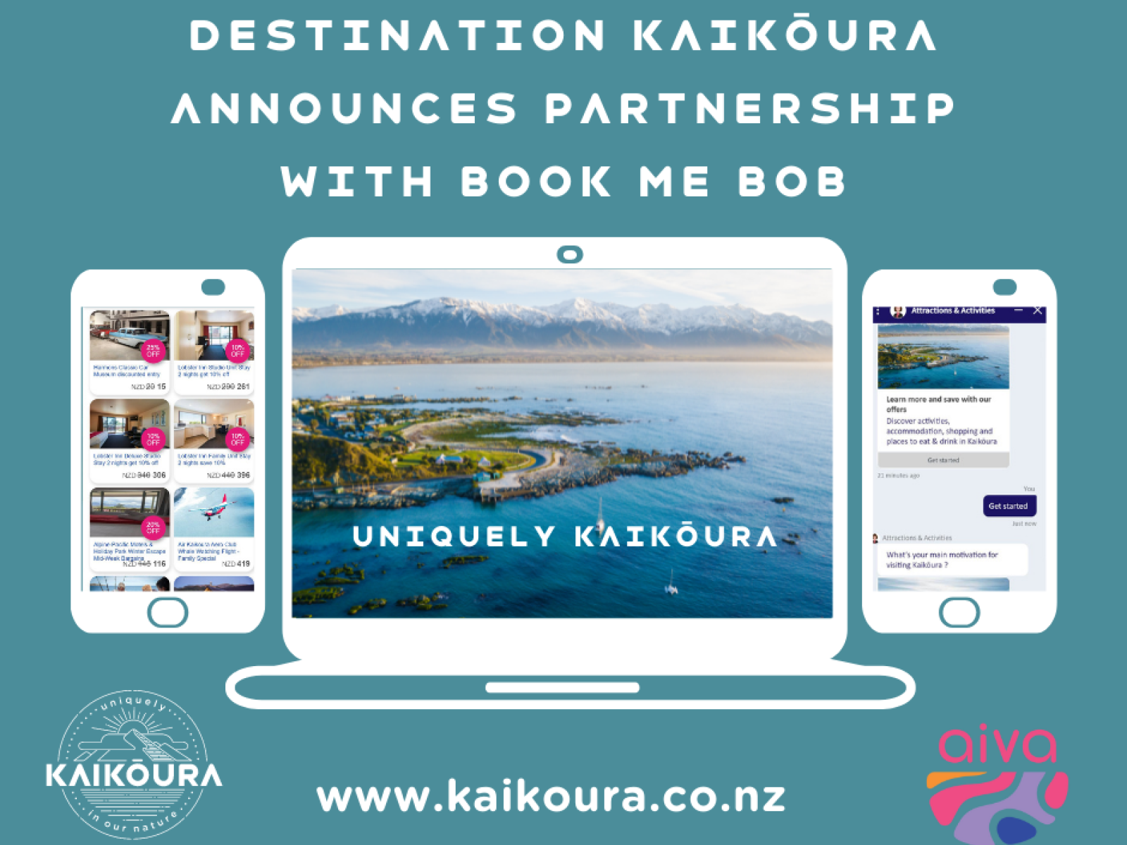 Destination Kaikoura Book Me Bob 1