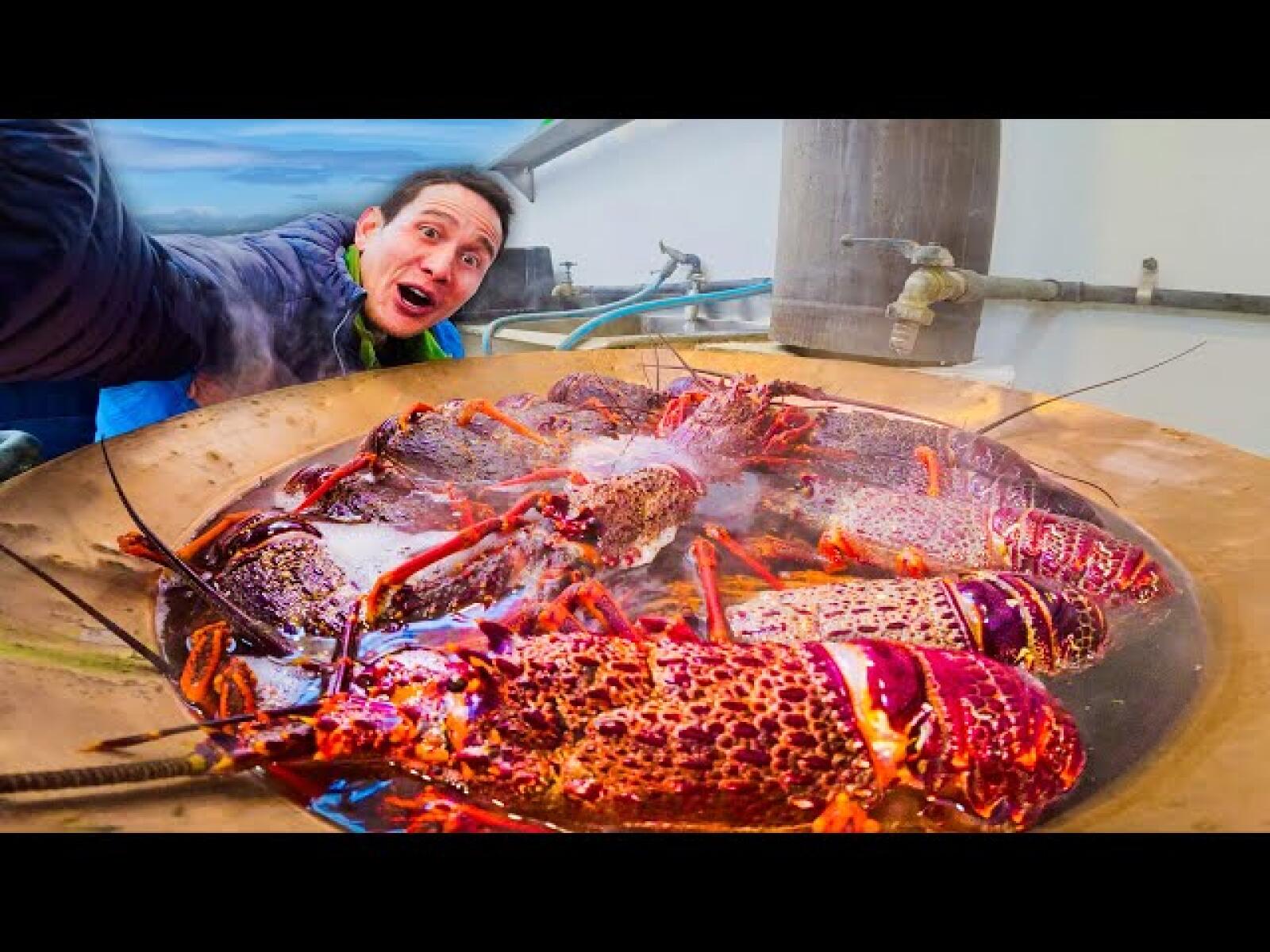 NZ crayfish Mark Wiens