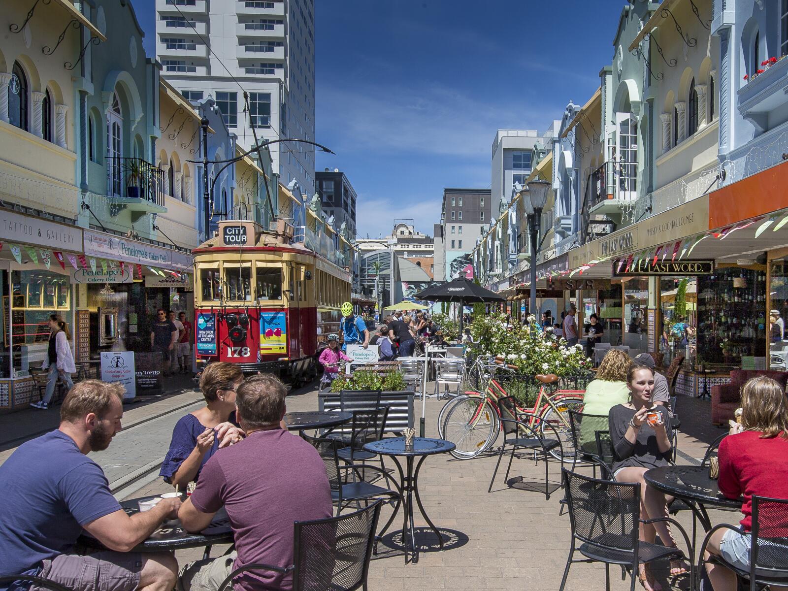 New Regent Street tram tables 2