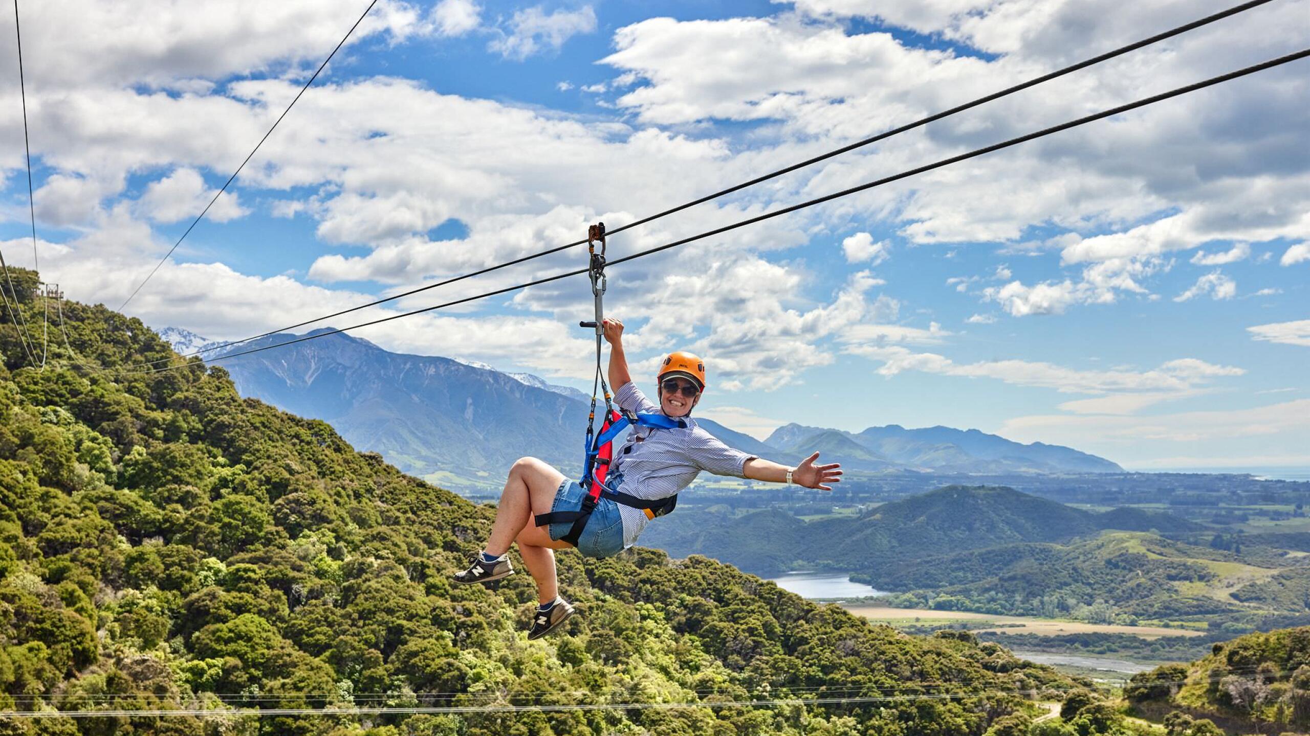 Spectacular sea mountain views at EcoZip Kaikoura