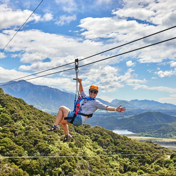 Spectacular sea mountain views at EcoZip Kaikoura